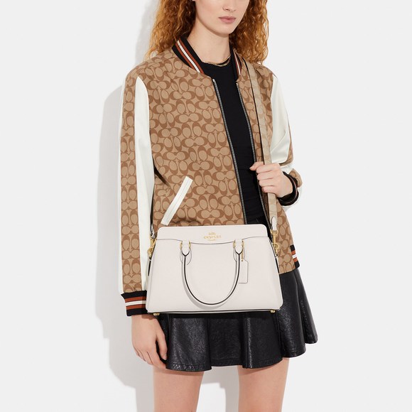 NWT Coach Outlet Darcie Carryall With Signature Canvas Detail - Picture 6 of 6